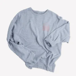 Fashion Sun & Sea Fleece Crewneck Women Tops|Tops