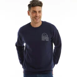 Hot Sun & Sea Fleece Crewneck Women Tops|Tops